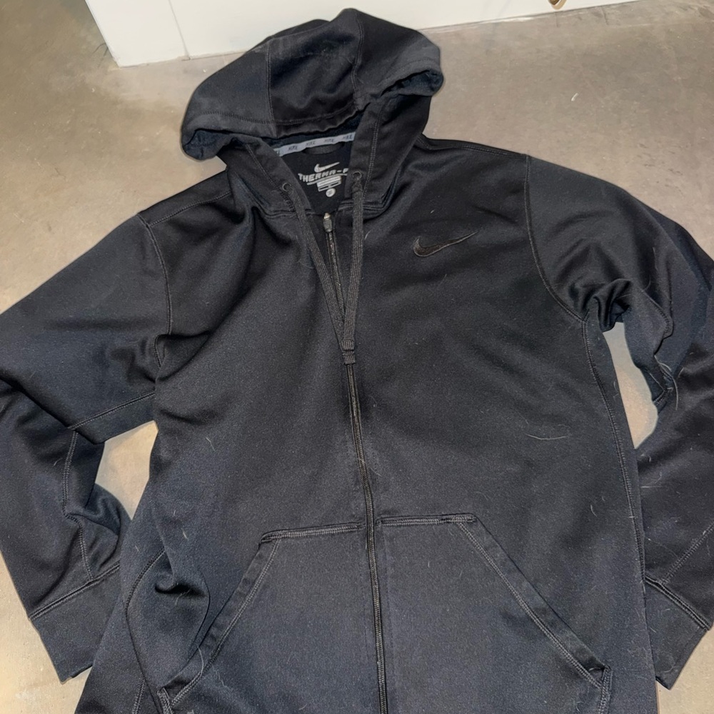 Nike Black Full-Zip Hoodie